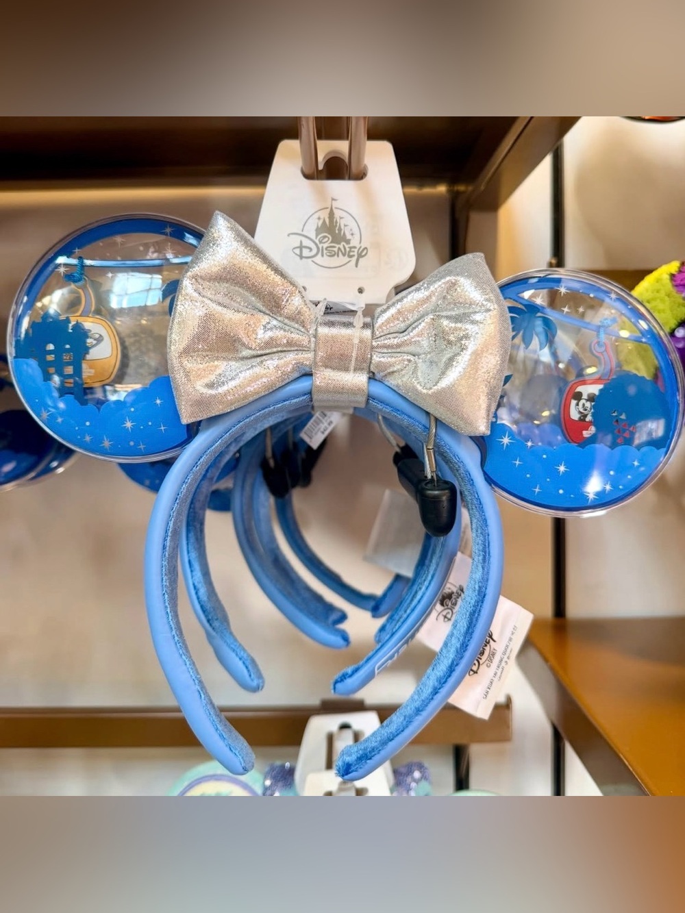 Disney Parks Mickey And Friends Skyliner Minnie Headband Ears New With Tags